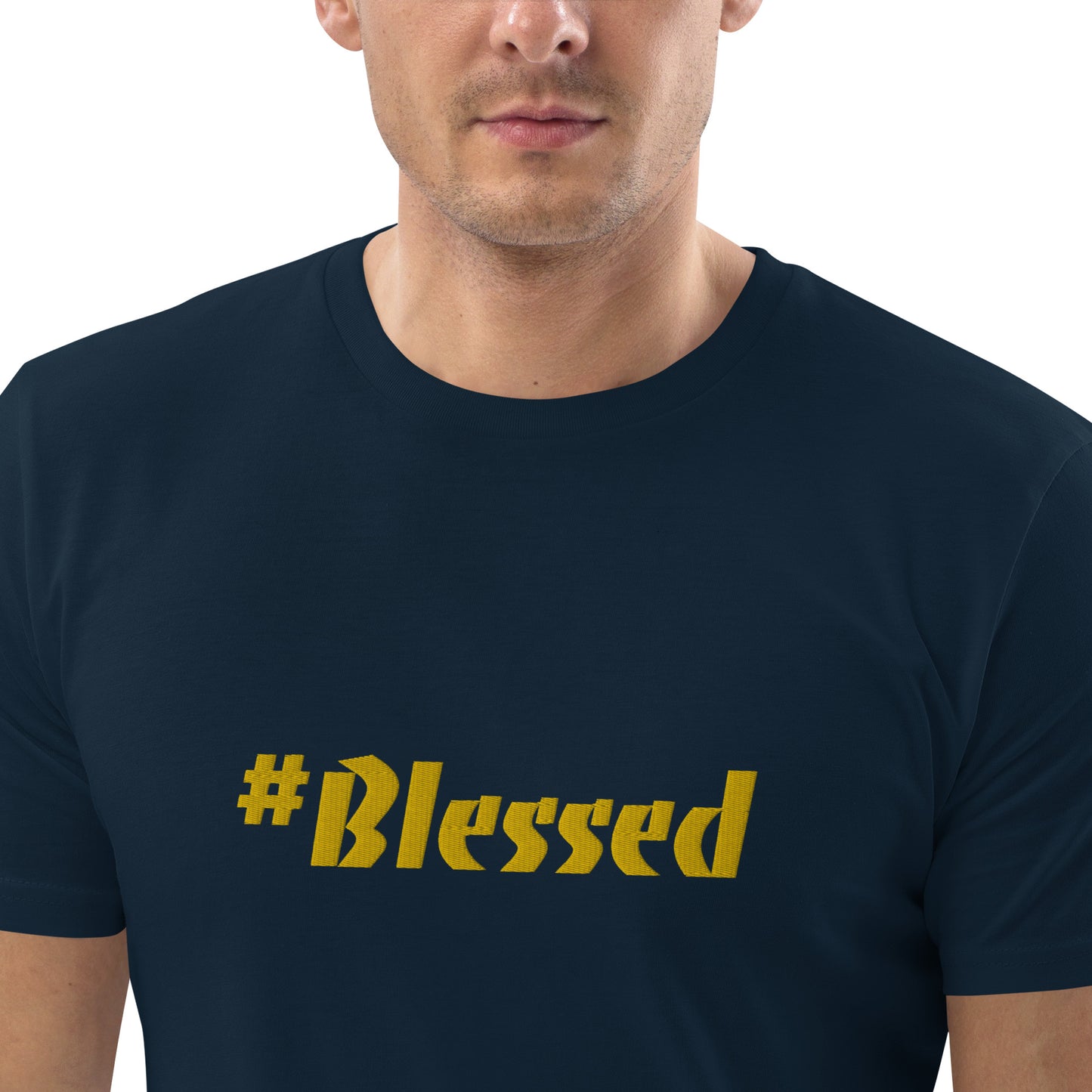 Camiseta unisex de algodón orgánico Blessed