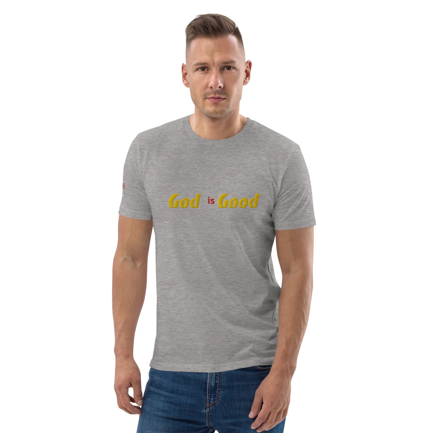 God is good Unisex organic cotton t-shirt