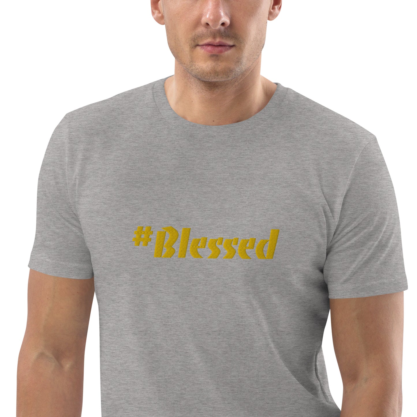 Camiseta unisex de algodón orgánico Blessed