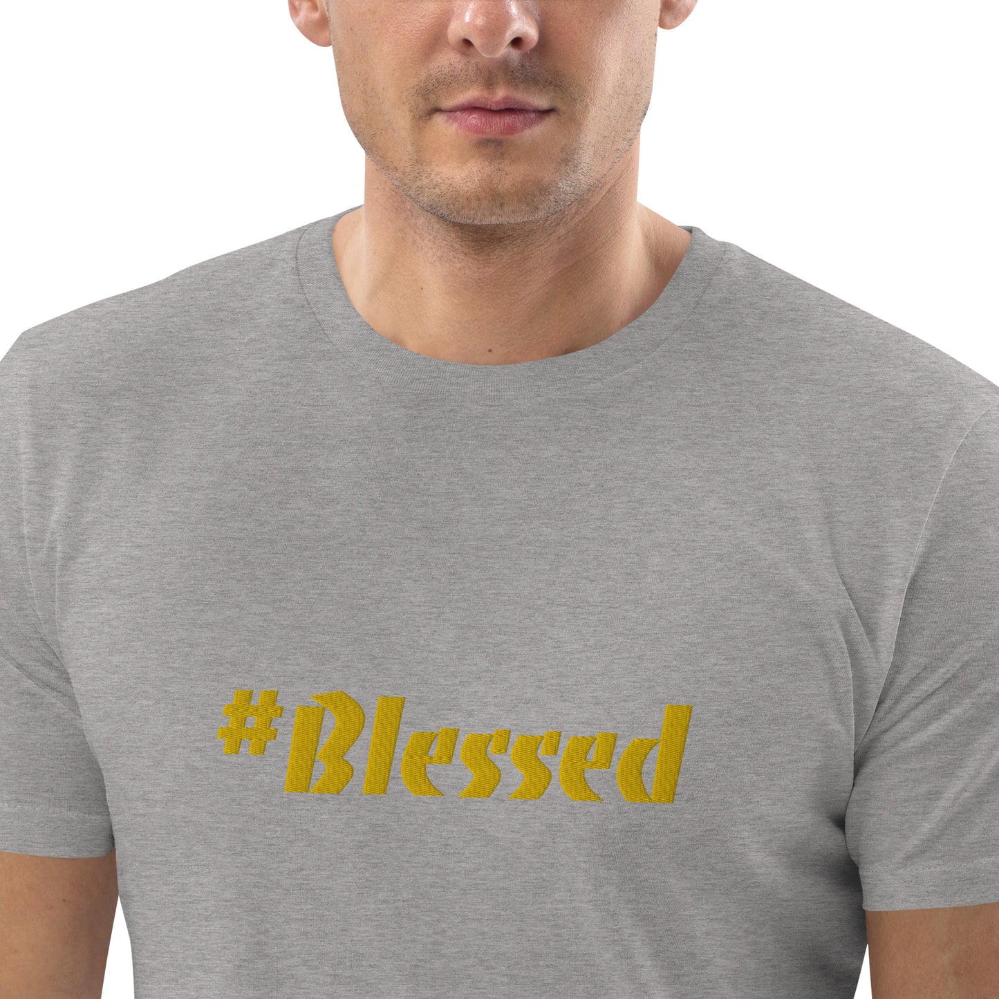 Camiseta unisex de algodón orgánico Blessed