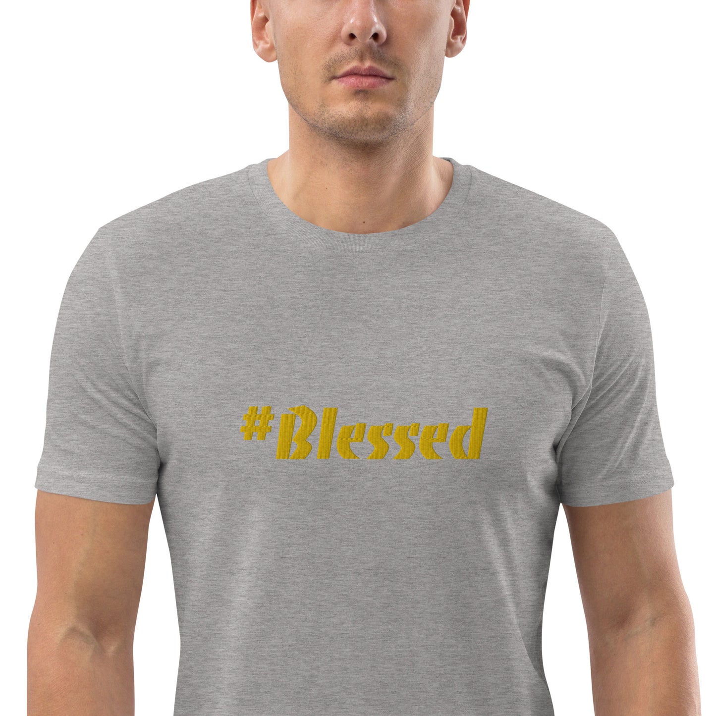 Camiseta unisex de algodón orgánico Blessed