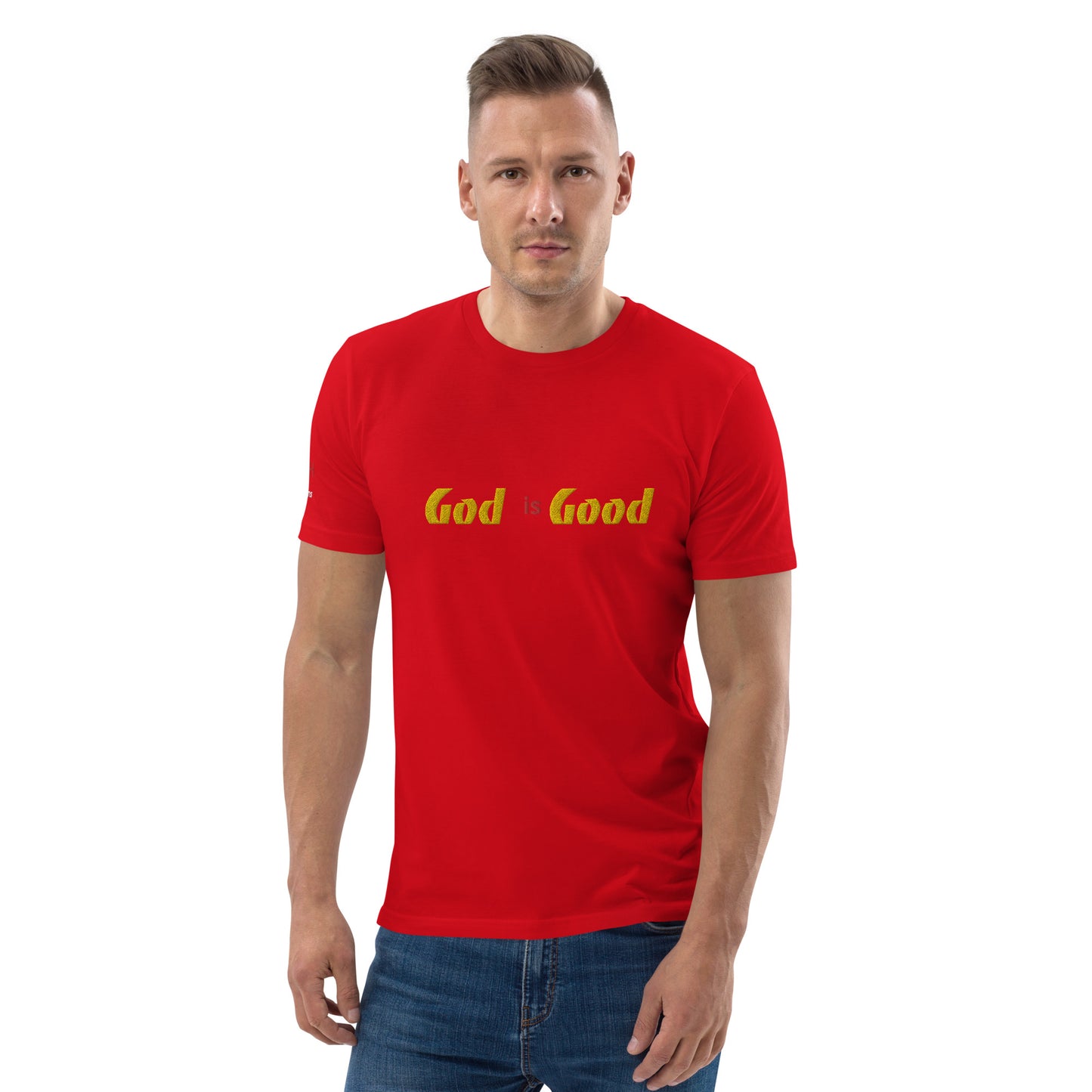 God is good Unisex organic cotton t-shirt