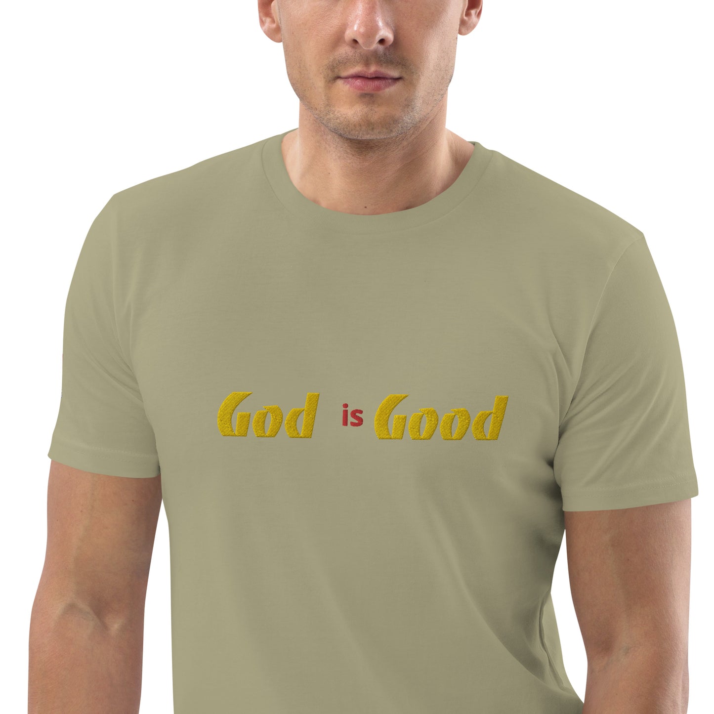 God is good Unisex organic cotton t-shirt