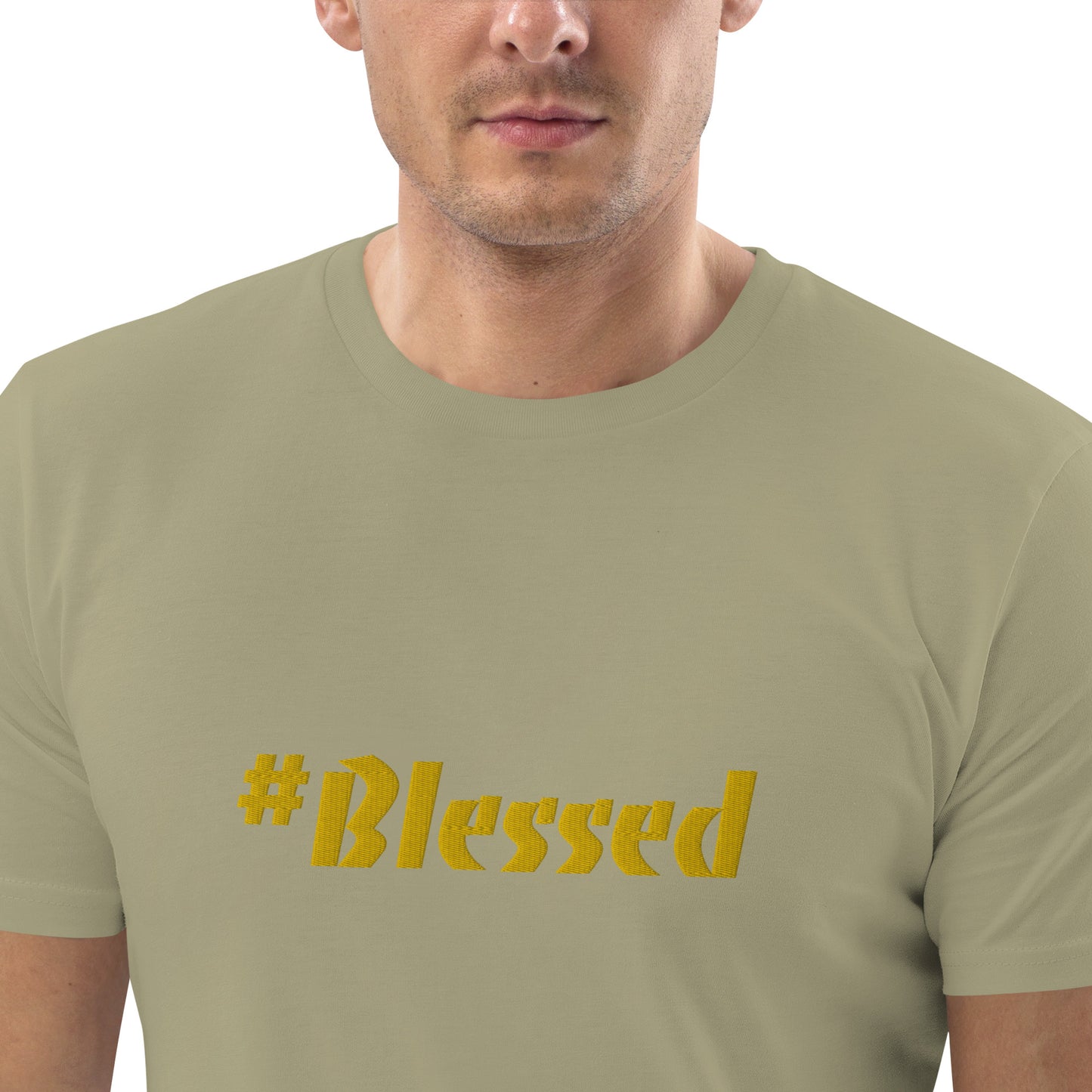 Camiseta unisex de algodón orgánico Blessed