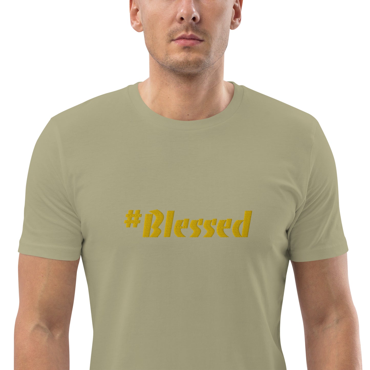 Camiseta unisex de algodón orgánico Blessed