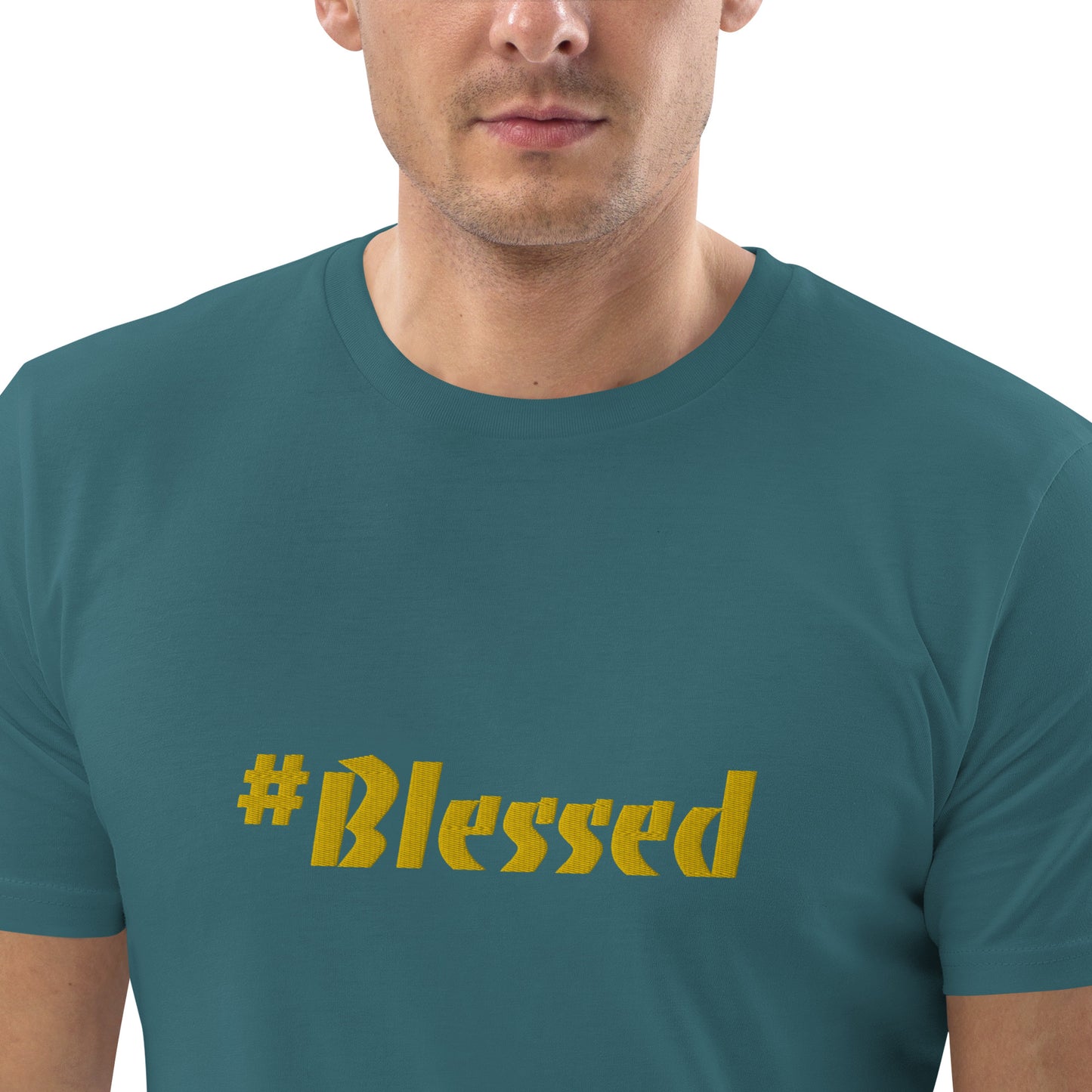 Camiseta unisex de algodón orgánico Blessed