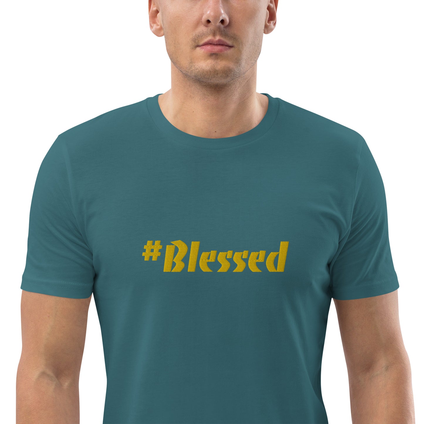 Camiseta unisex de algodón orgánico Blessed