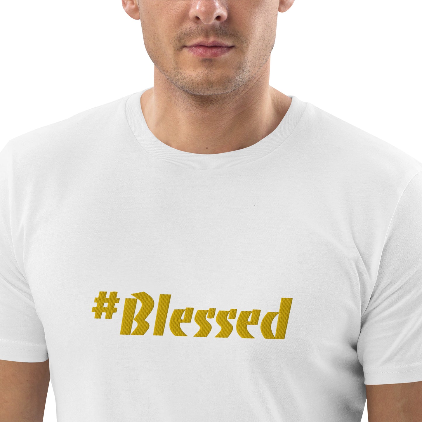 Camiseta unisex de algodón orgánico Blessed