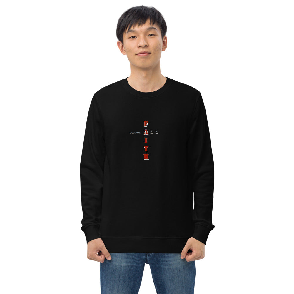 Faith Unisex organic sweatshirt