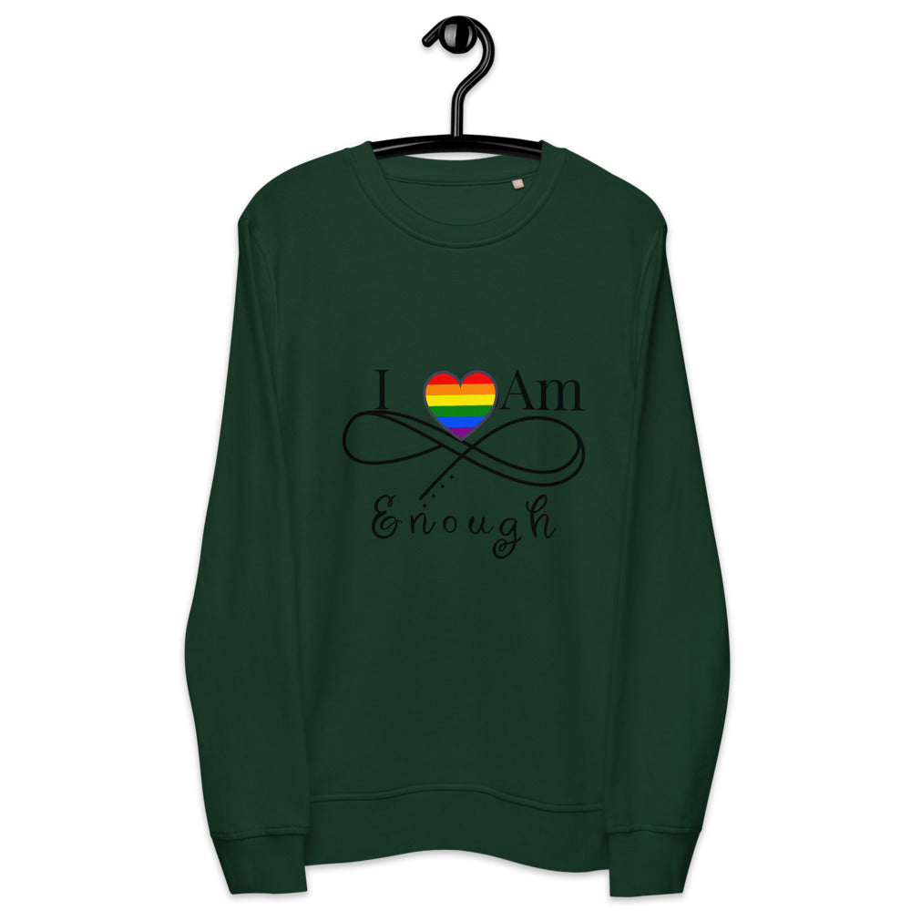 Sudadera unisex orgánica I Am Enough