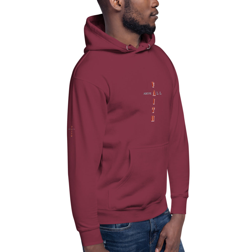 Sudadera unisex con capucha Faith