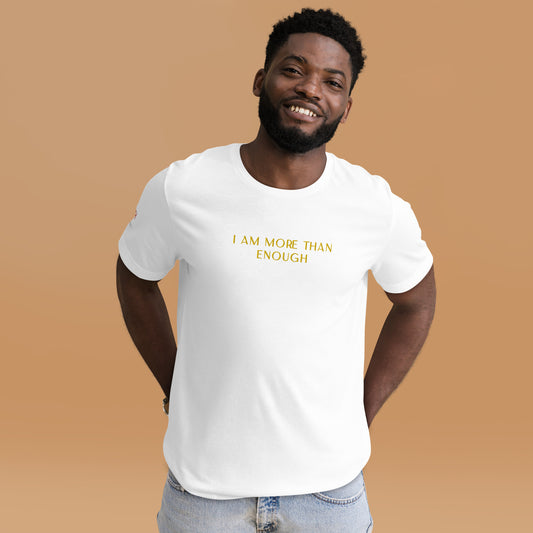 Camiseta unisex Más que suficiente