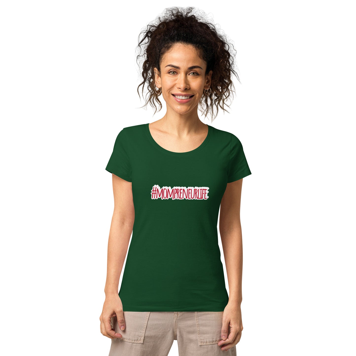 Camiseta básica orgánica mujer