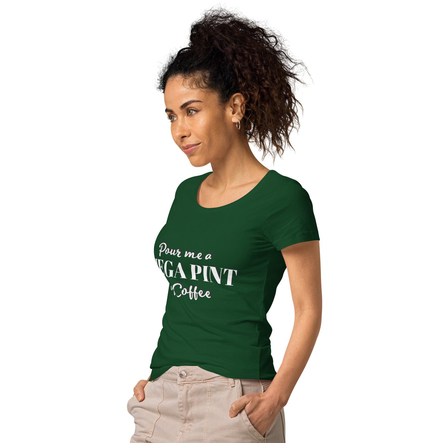 Camiseta básica orgánica de mujer Mega Pint