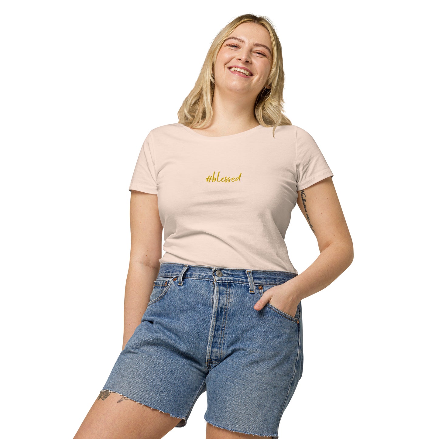 Blessed Women’s basic organic t-shirt