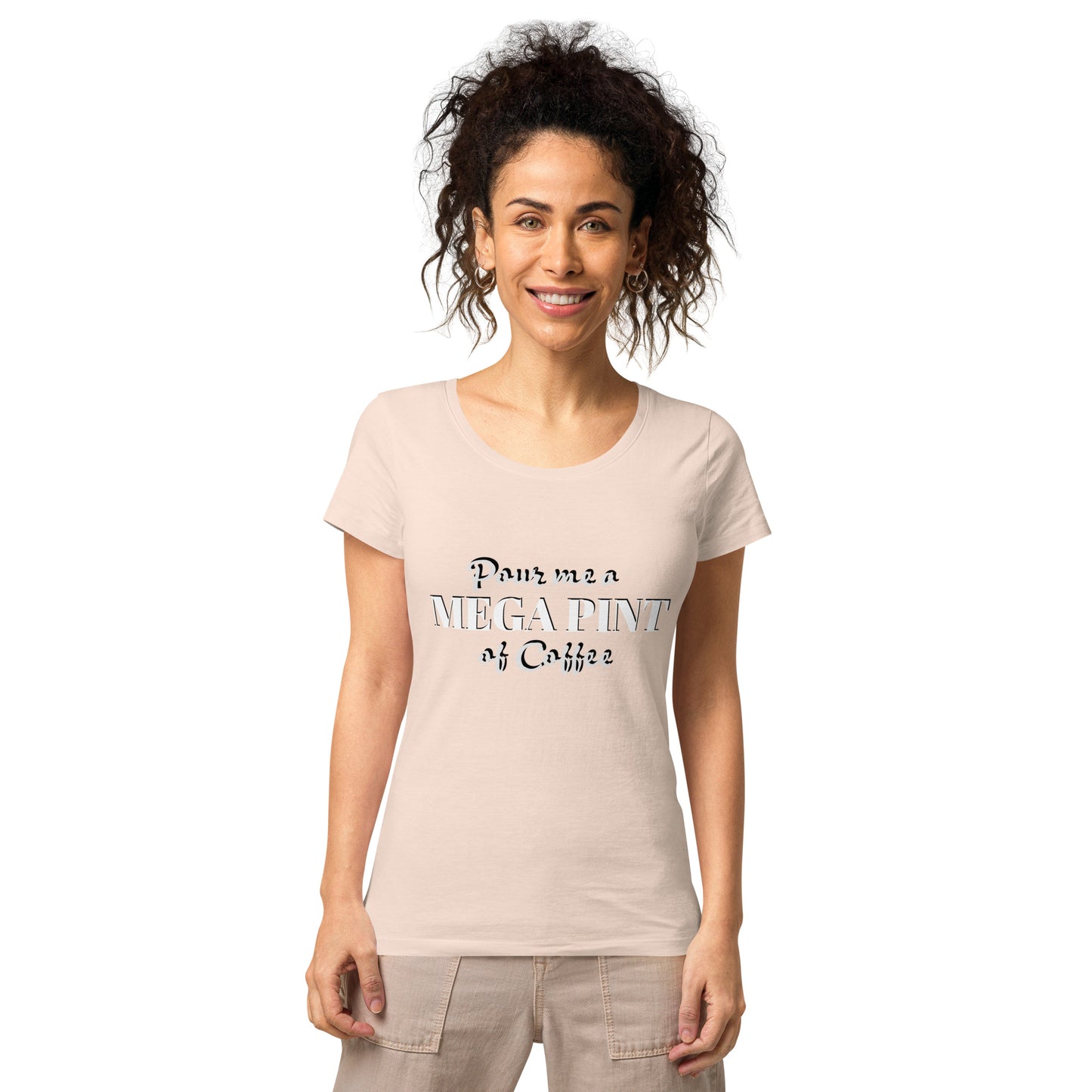 Mega Pint Women’s basic organic t-shirt