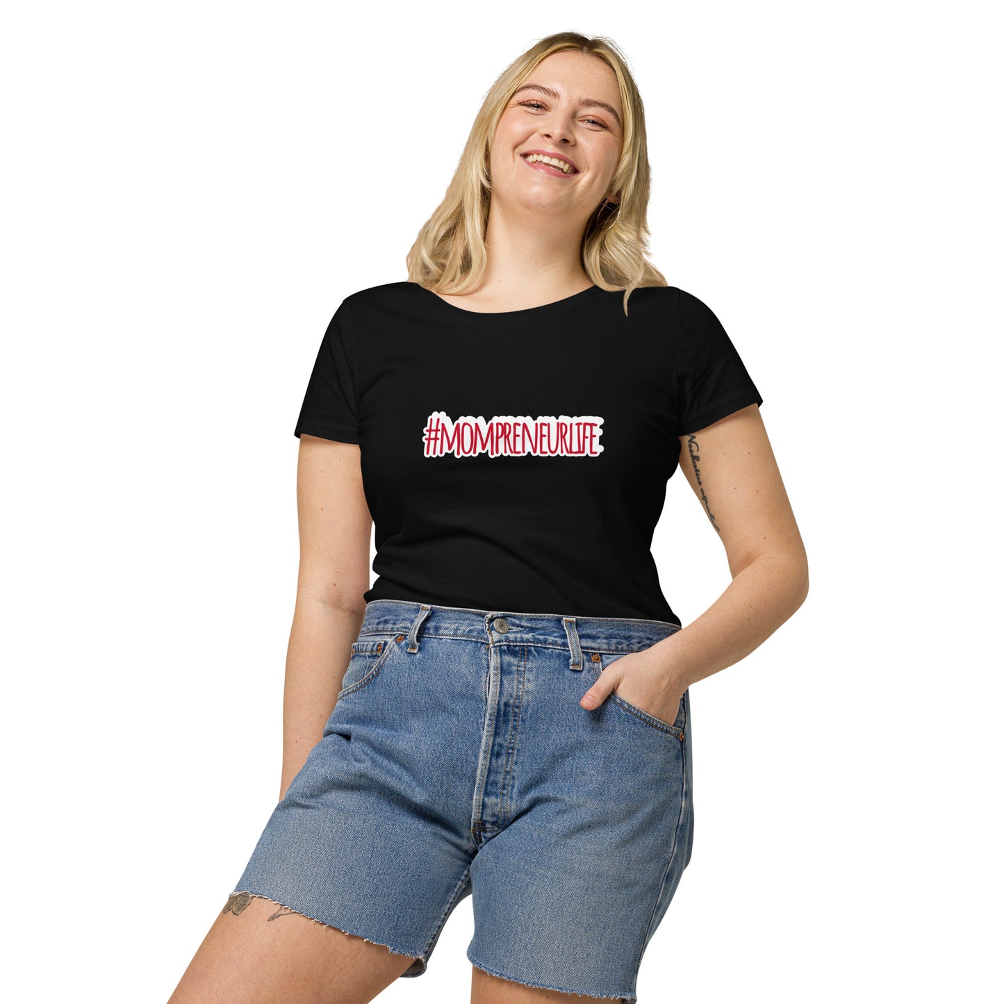 Camiseta básica orgánica mujer