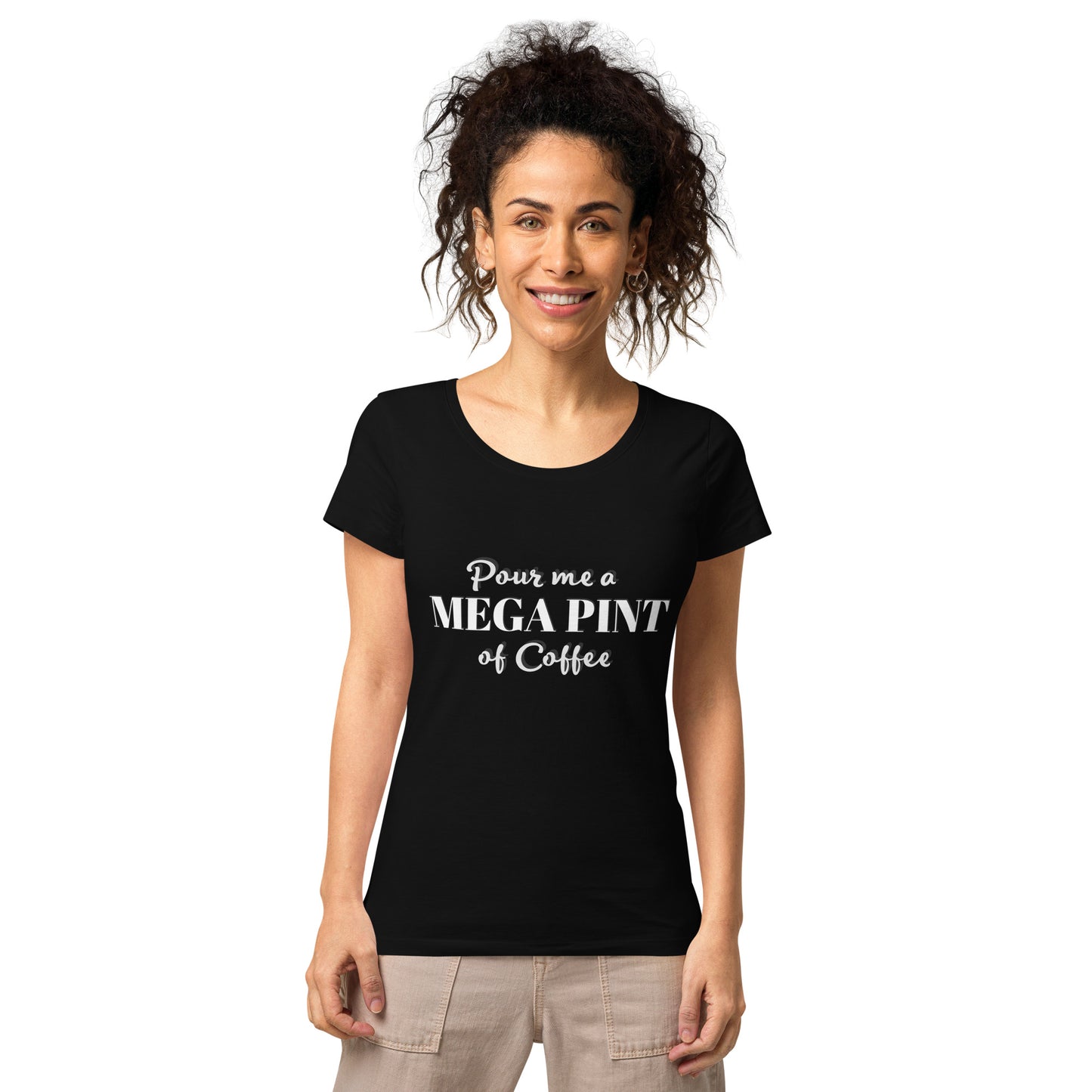 Mega Pint Women’s basic organic t-shirt