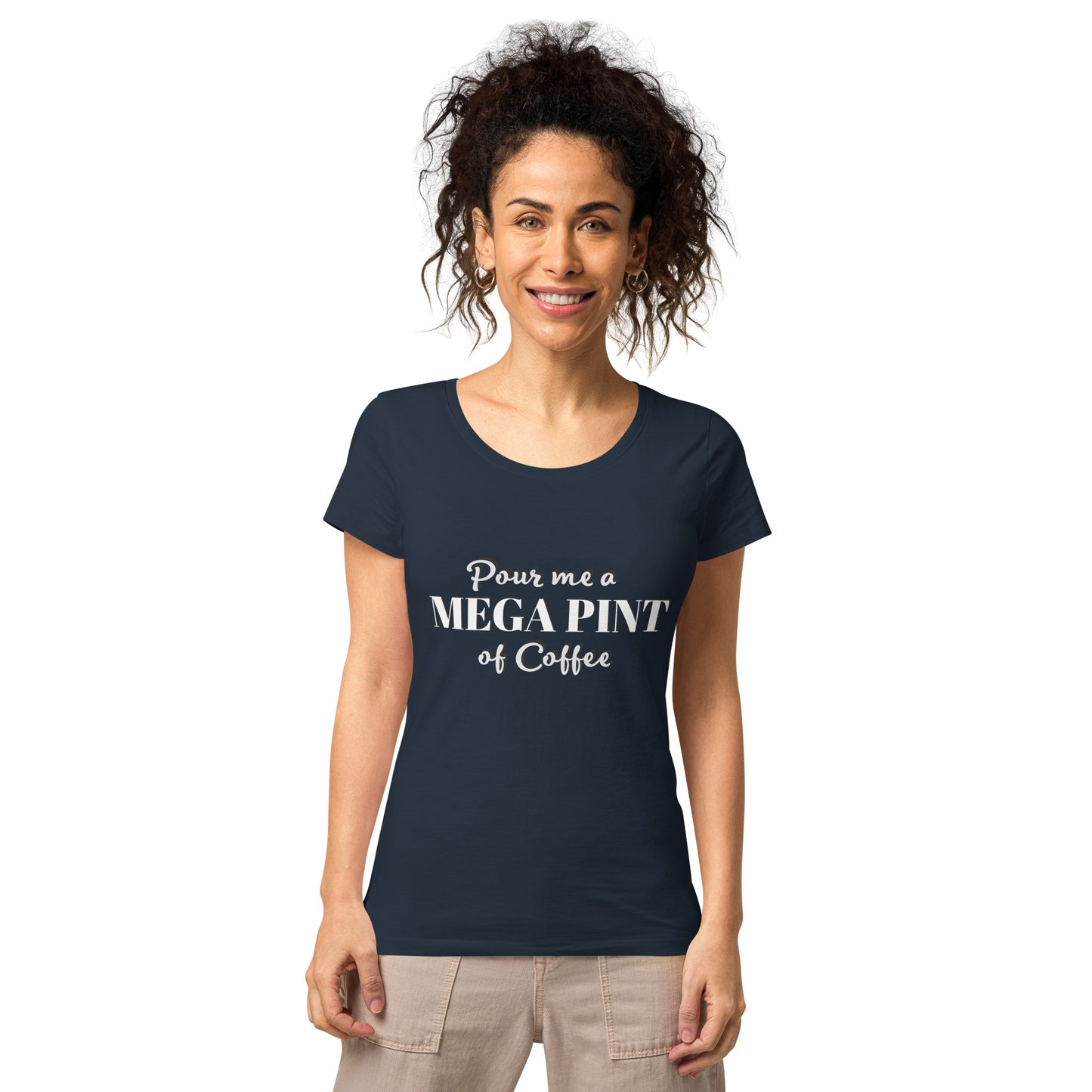 Mega Pint Women’s basic organic t-shirt