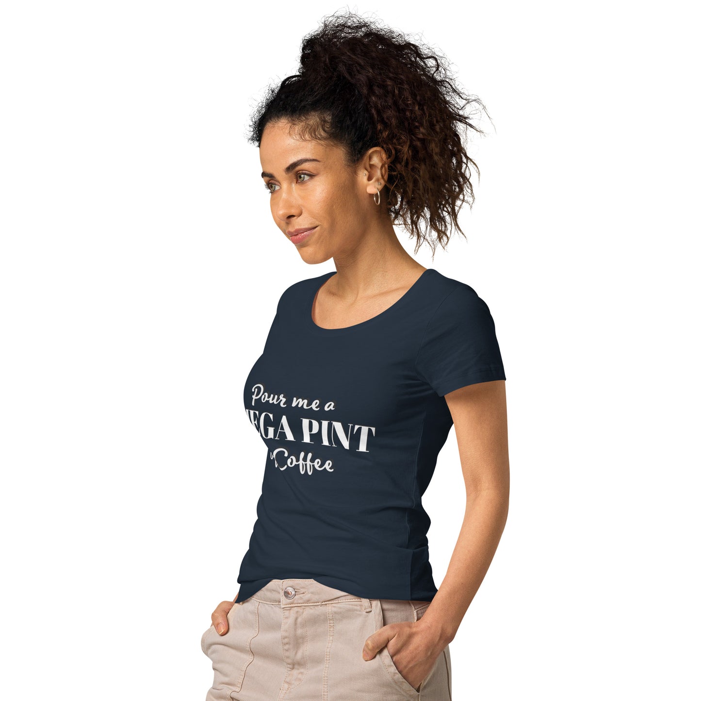 Mega Pint Women’s basic organic t-shirt