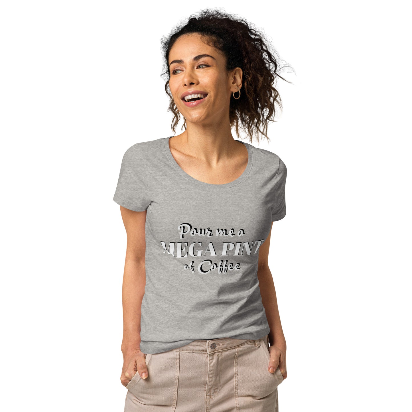 Mega Pint Women’s basic organic t-shirt