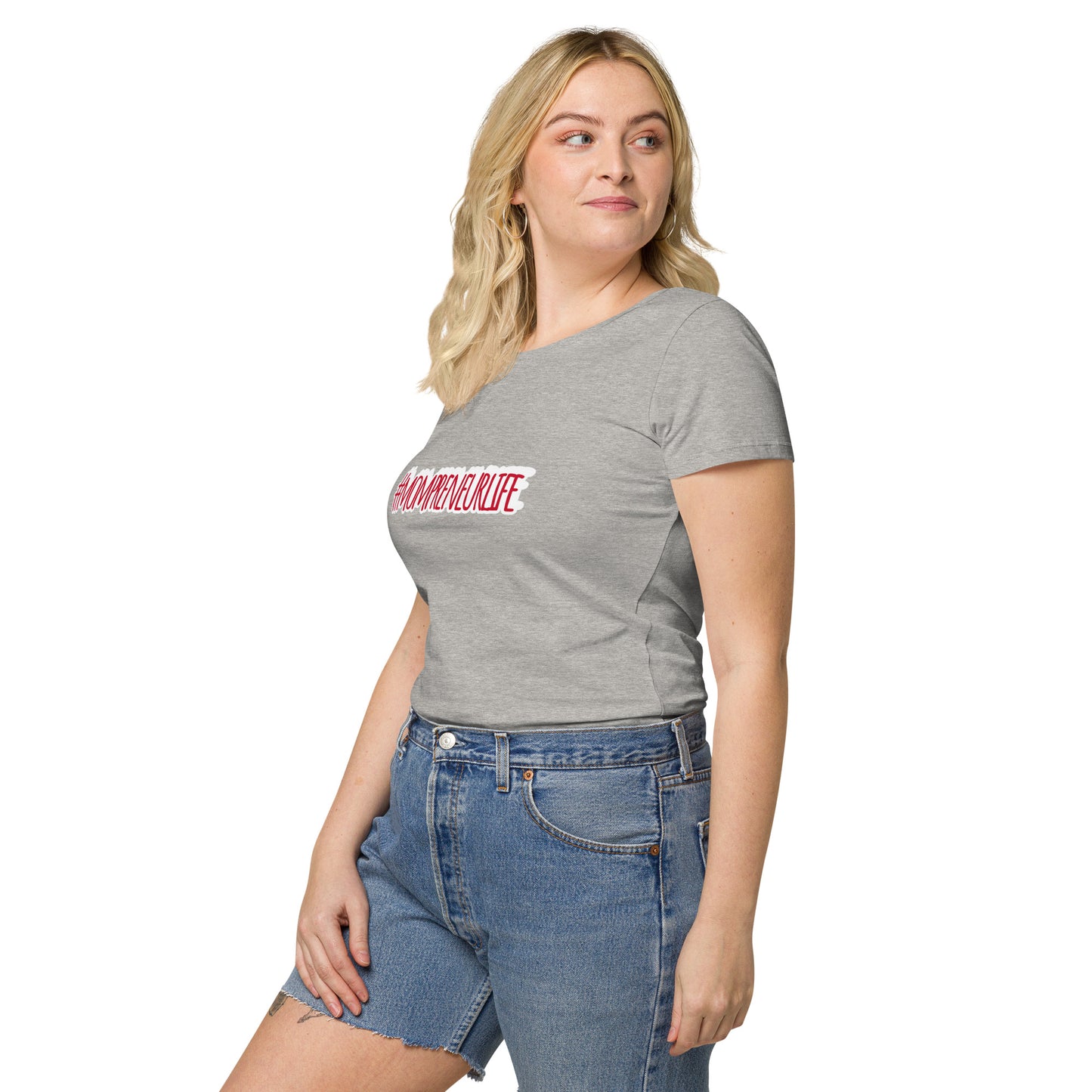 Camiseta básica orgánica mujer