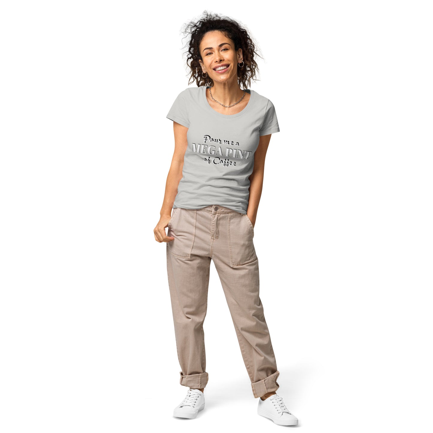 Mega Pint Women’s basic organic t-shirt