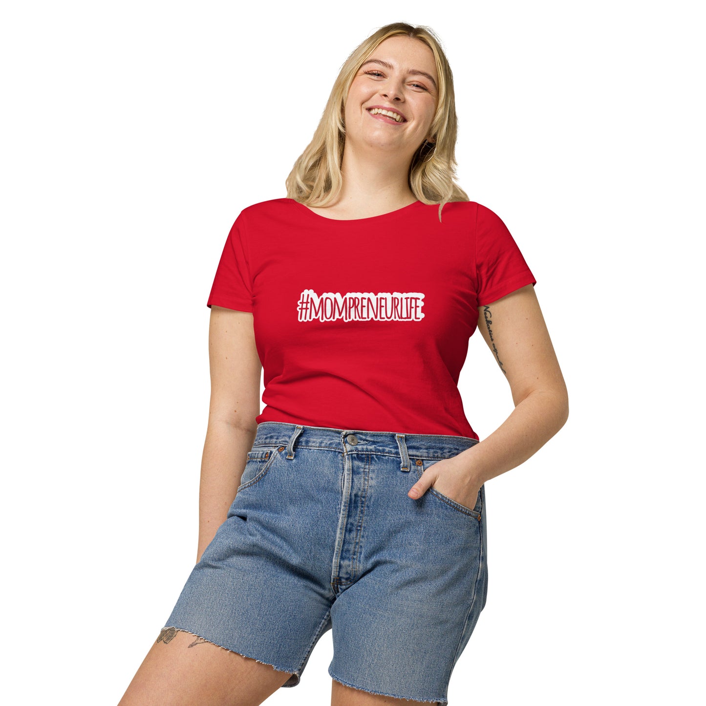 Camiseta básica orgánica mujer