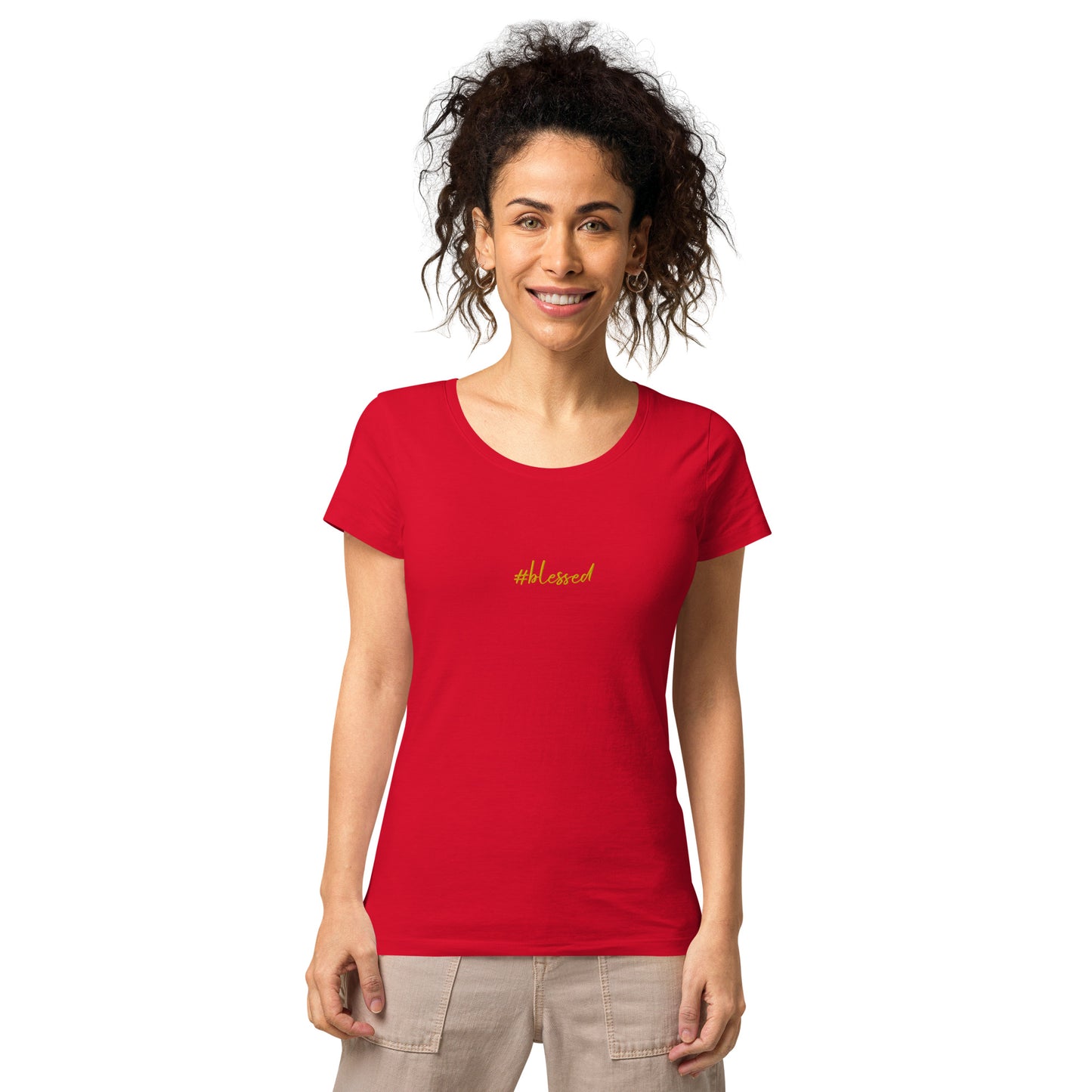 Blessed Women’s basic organic t-shirt