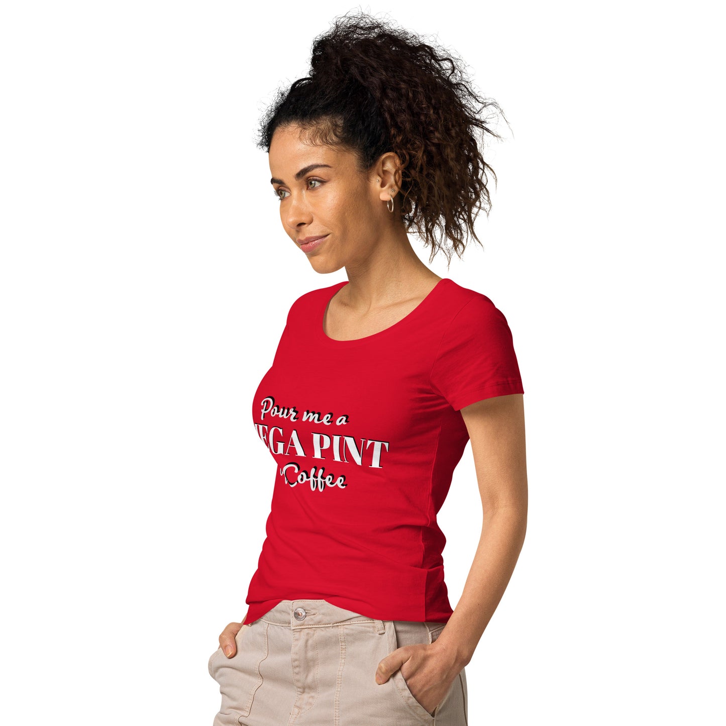 Camiseta básica orgánica de mujer Mega Pint