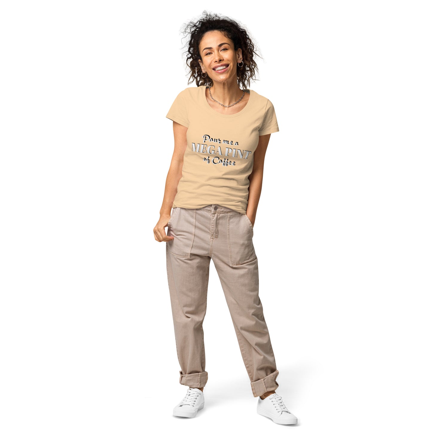 Mega Pint Women’s basic organic t-shirt