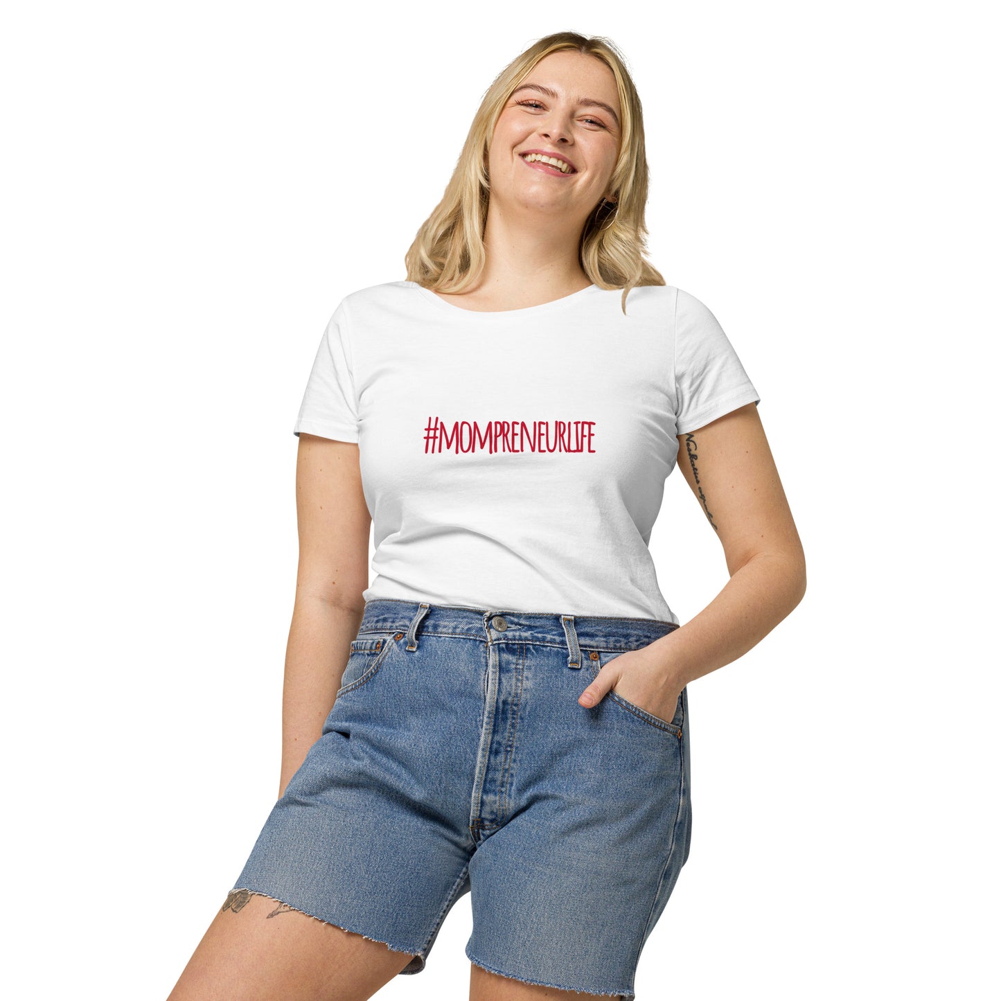 Camiseta básica orgánica mujer