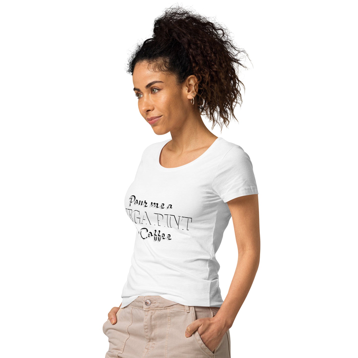 Mega Pint Women’s basic organic t-shirt